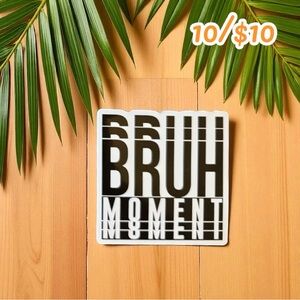 Bruh Moment Meme Sticker – 2 1/2”